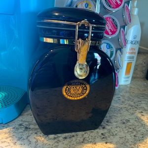Rare European Coffee House Collection Cannister